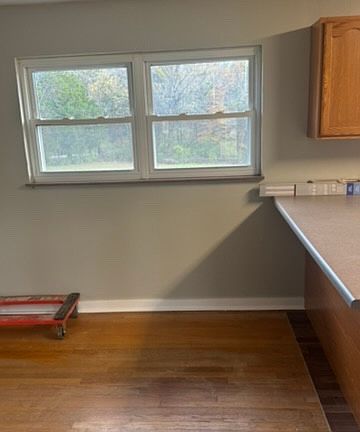 Eating area. Tools will be removed.