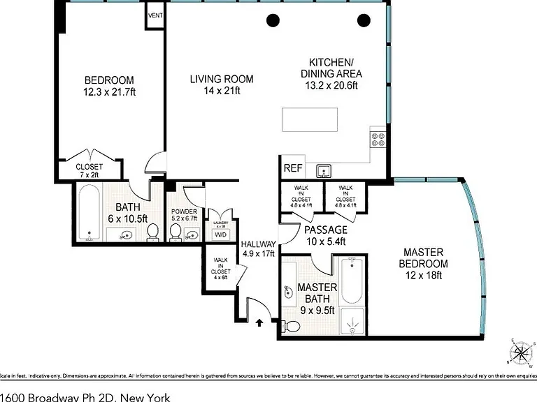 1600 Broadway #2D — Photo 2