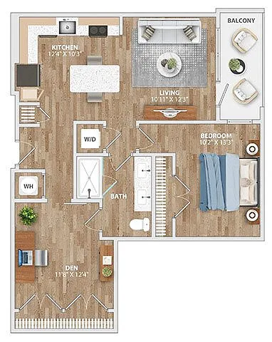 Floor plan A17D