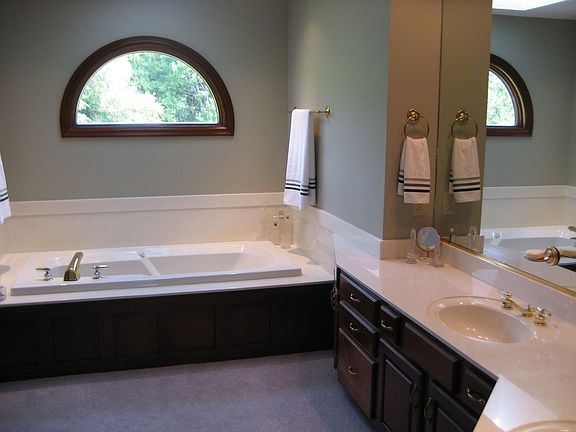 Master suite with private bath