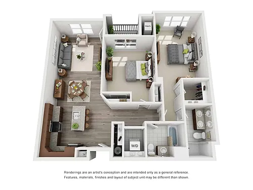 Floor plan BURTON