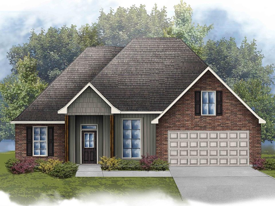 Roses IV H - Front Elevation - DSLD Homes