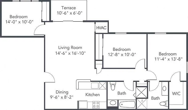 Floor plan Saxon