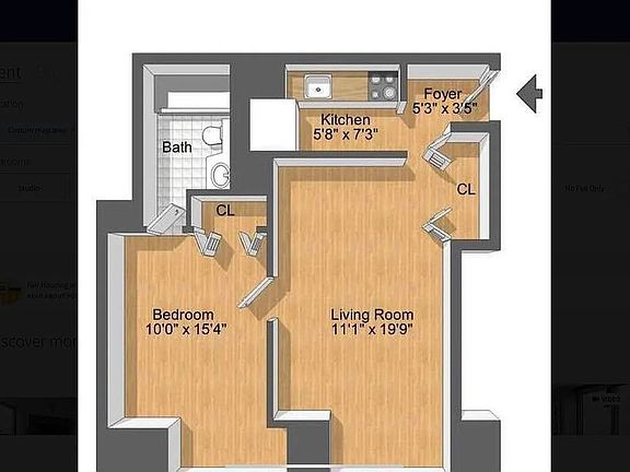 3rd image of 301 W 57th St APT 23F