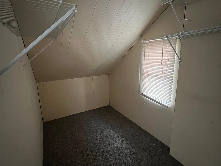 Left closet space