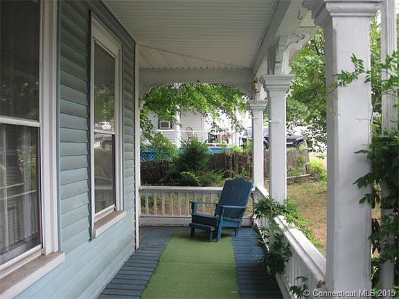 Wrap around porch front