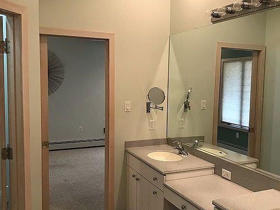 spacious master bath