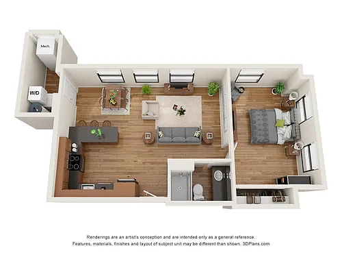Floor plan 301