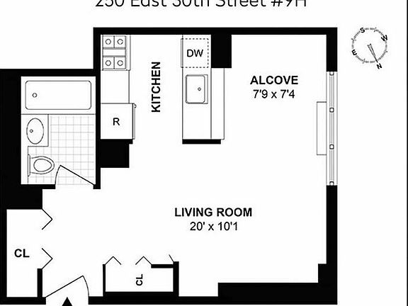 2nd image of 250 E 30th St APT 9H