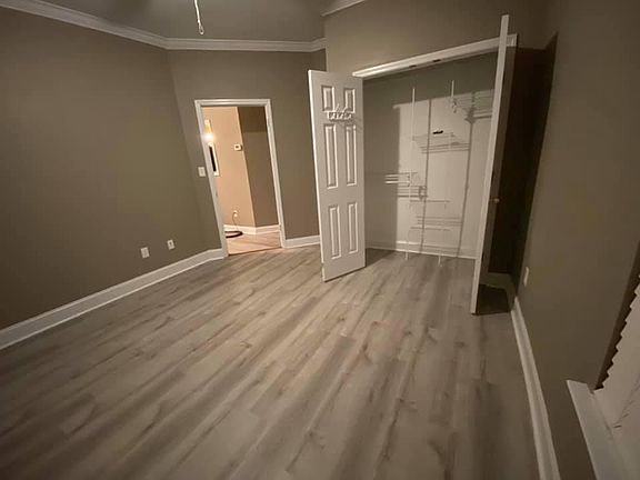 Bedroom 1 off of the Living room, 12x12 with closet