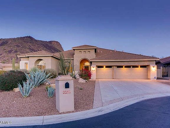 Front of home at twi-light