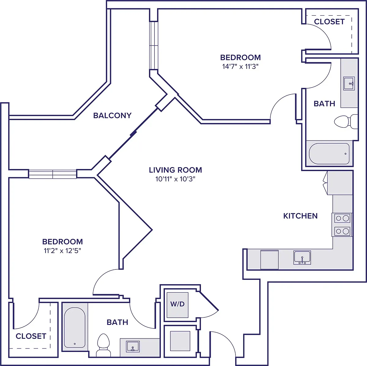 Floor plan B01 - South Tower