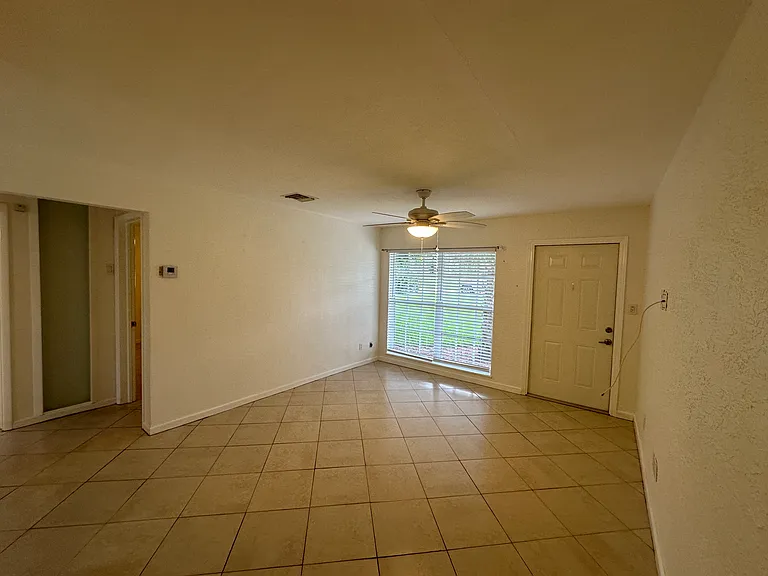 Front door - Living/Dining Room