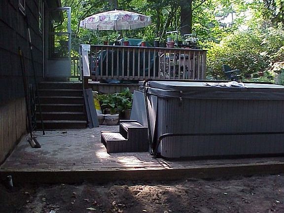 Back Deck & Hot Tub