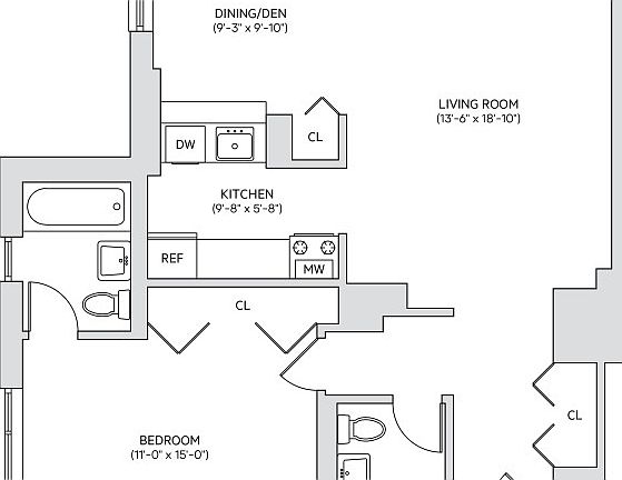 2nd image of 200 W 60th St APT 28C