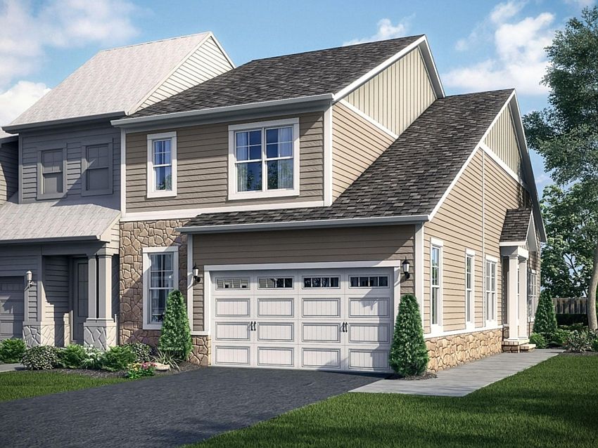The Patapsco by Winchester Homes - Elevation 01