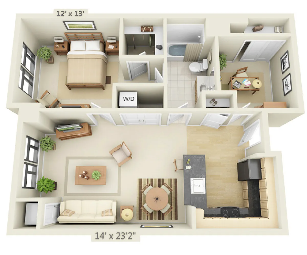 Floor plan A3D-945