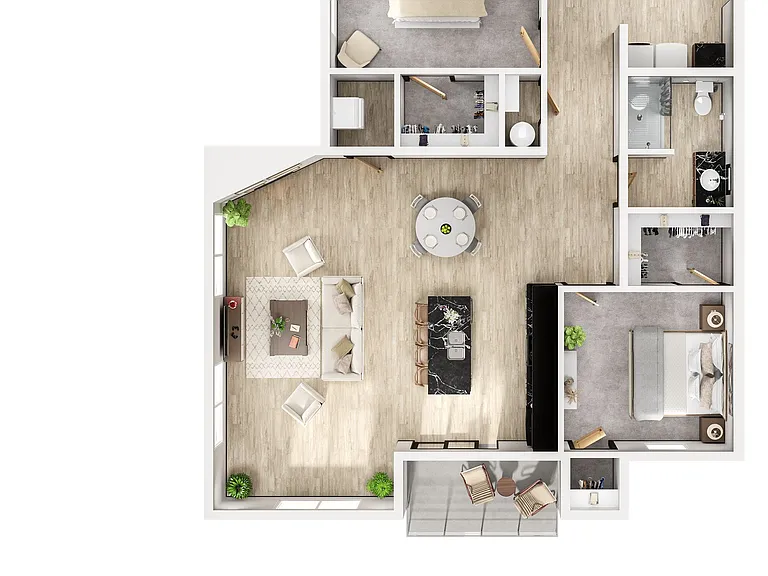 Galloway Flats | Luxury Living with all the amenities! $500 Deposit! — Photo 31