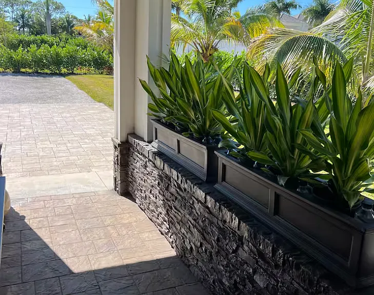 Front entrance