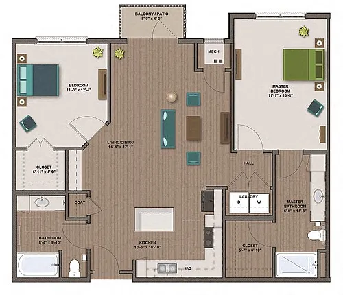 Floor plan TESLA III
