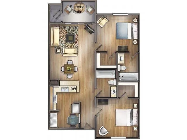 Floor plan La Palma