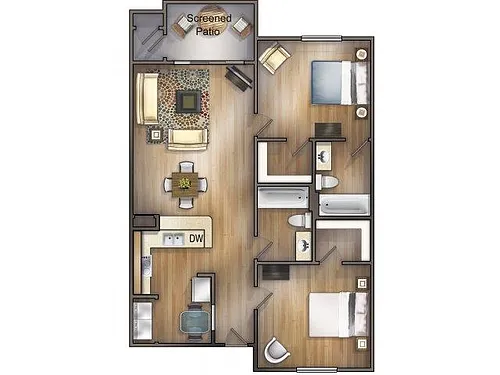 Floor plan La Palma