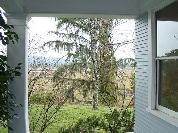Front porch w/ views.