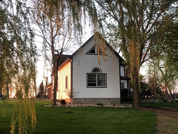 South side of house