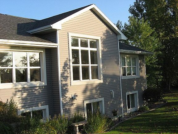 Back side of home