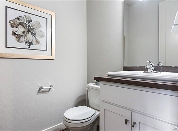 Powder room bath.