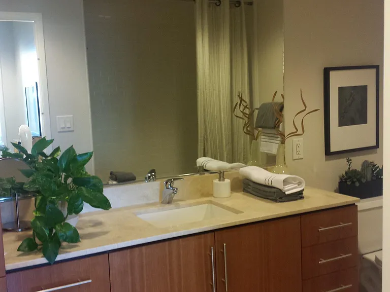 full bathroom with tub