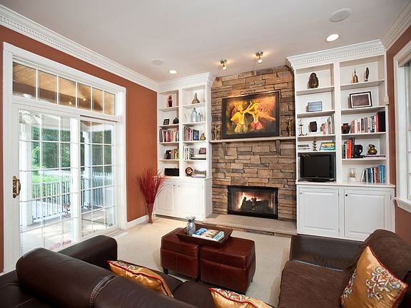 Family Room with Fireplace