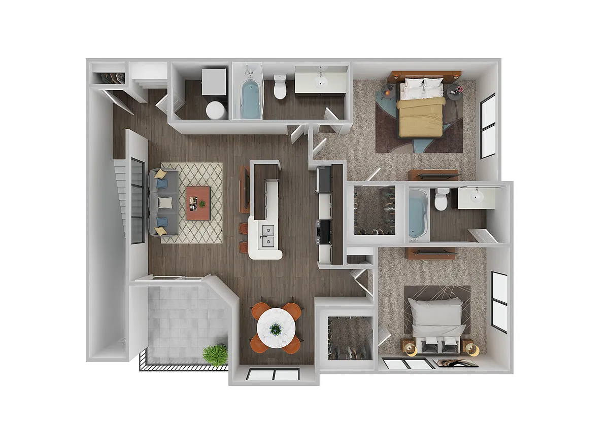 Floor plan D2 Classic