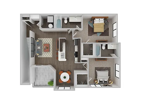 Floor plan D2 Classic
