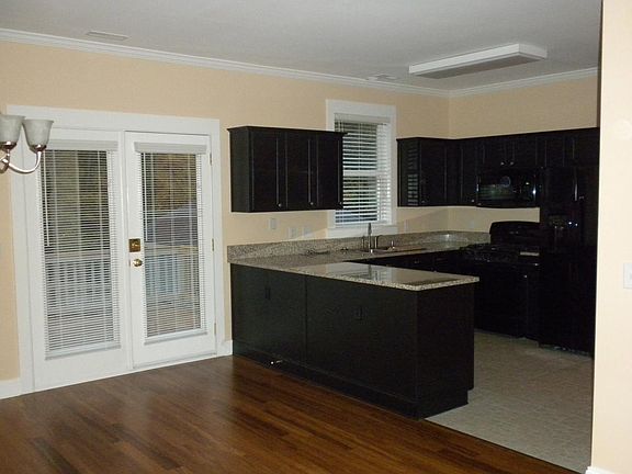 Kitchen, looking from living room