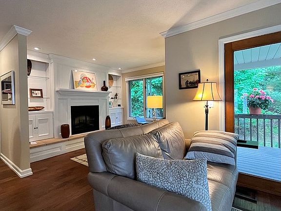 Den/fireplace