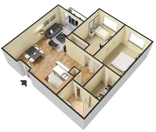 Floor plan C