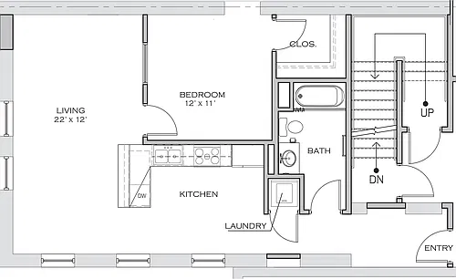 Floor plan Type B