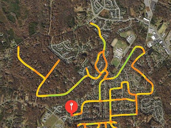 Bike or running route