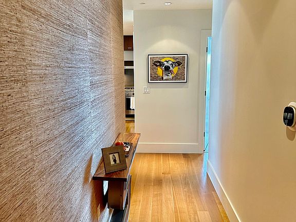 Entry hallway into the unit
