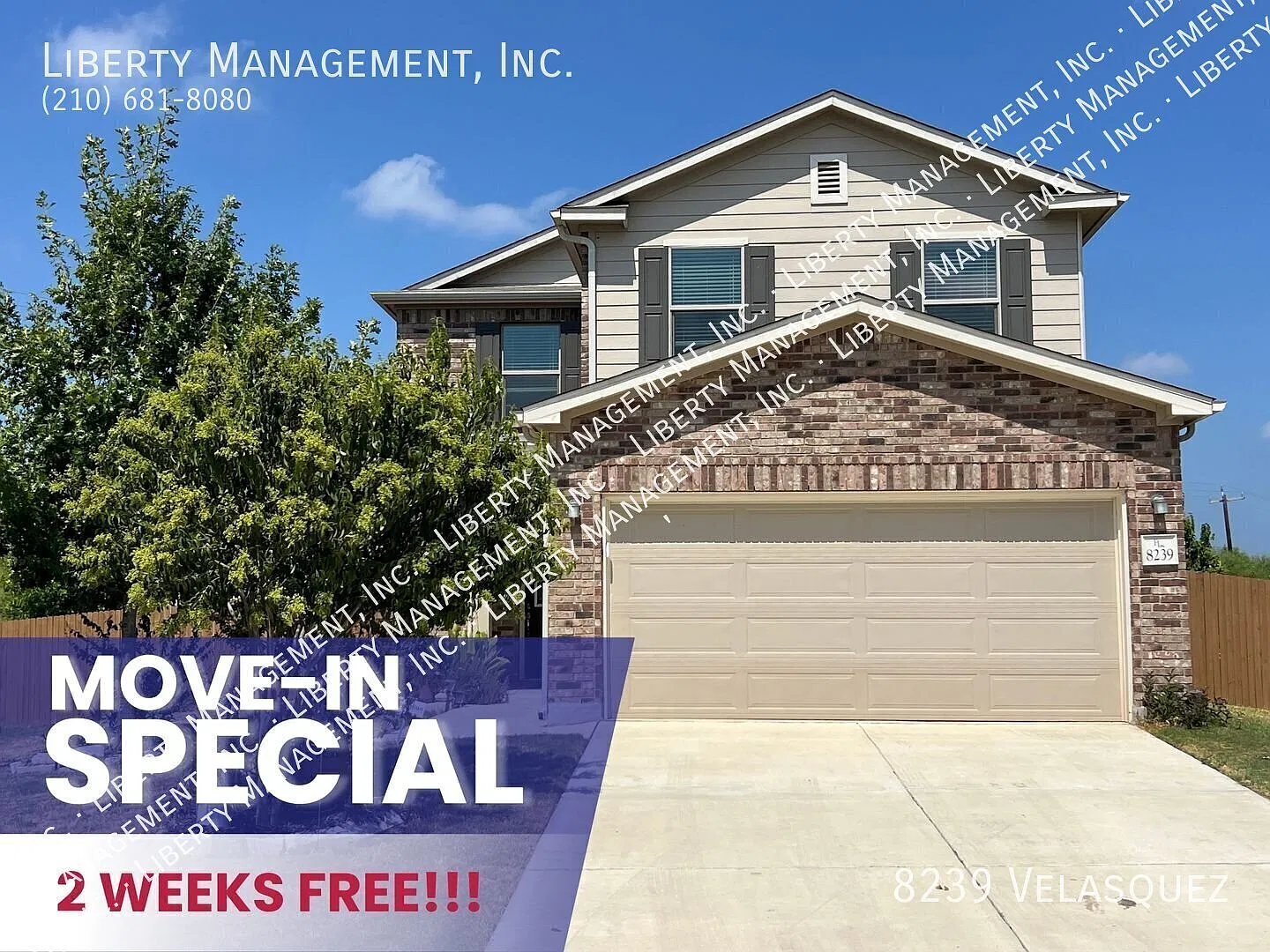 4 Bed, 2.5 Bath Home on 1/4 Acre Cul-De-Sac and Greenbelt — Photo 1