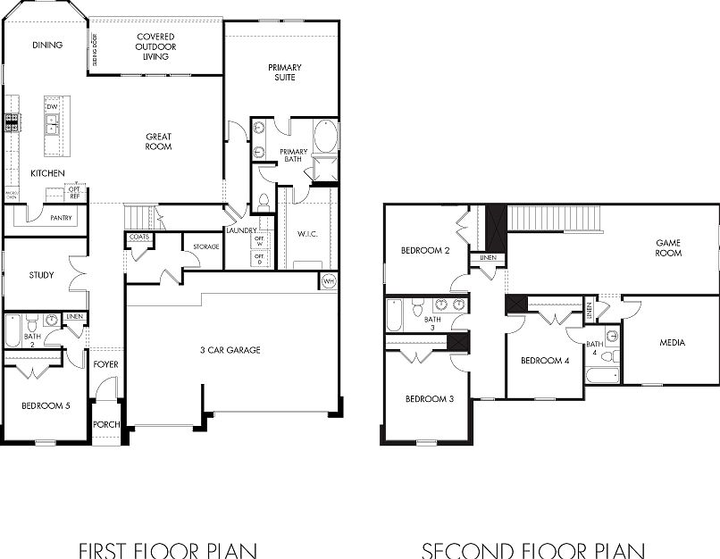 The Revere (C570) Plan, Big Sky Ranch - Executive Collection, Dripping ...