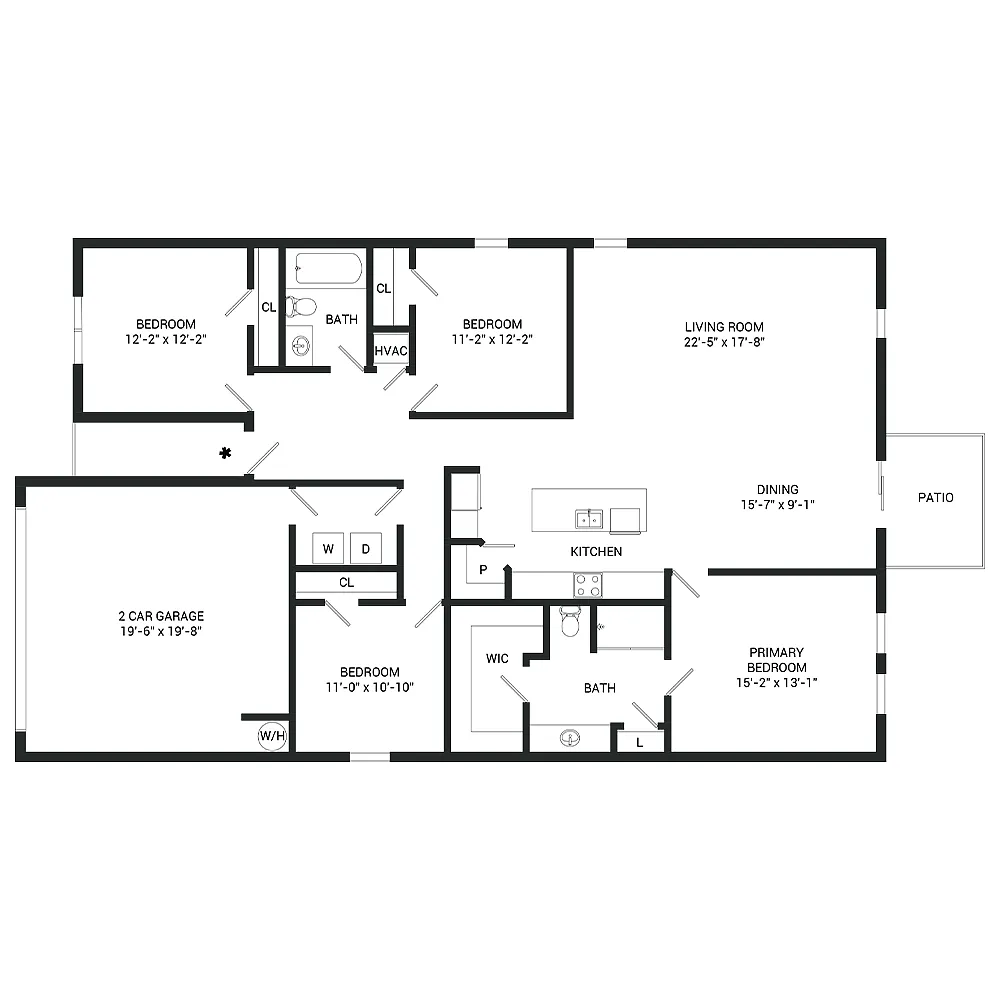 Floor plan Firefly