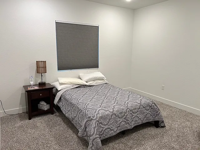 Basement bedroom