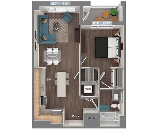 Floor plan A2-702S-2-1014