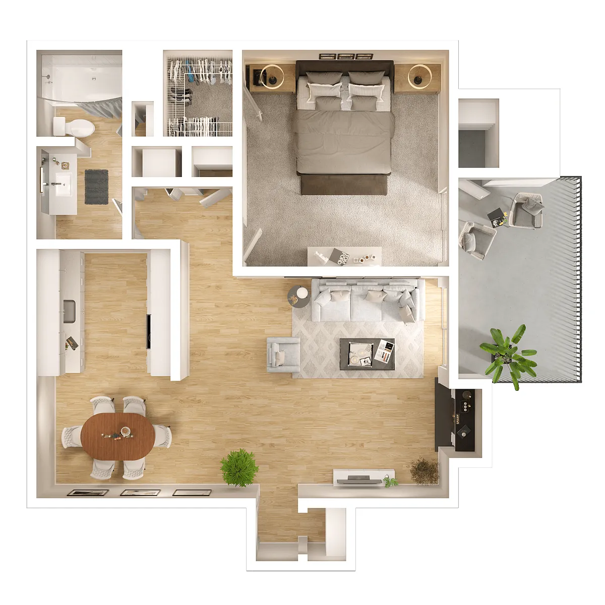 Floor plan A1