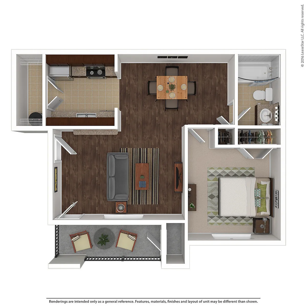 Floor plan A1-Edmond
