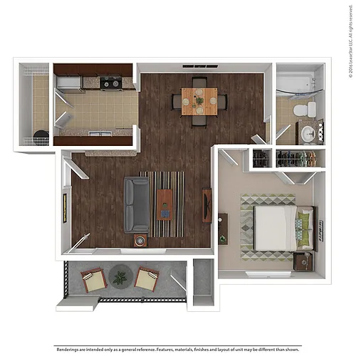 Floor plan A1-Edmond