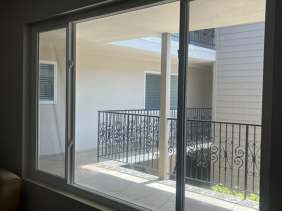 View out living room window