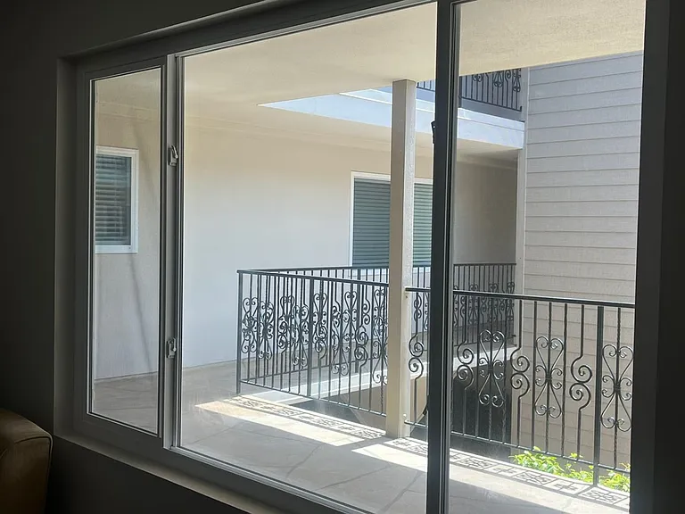 View out living room window